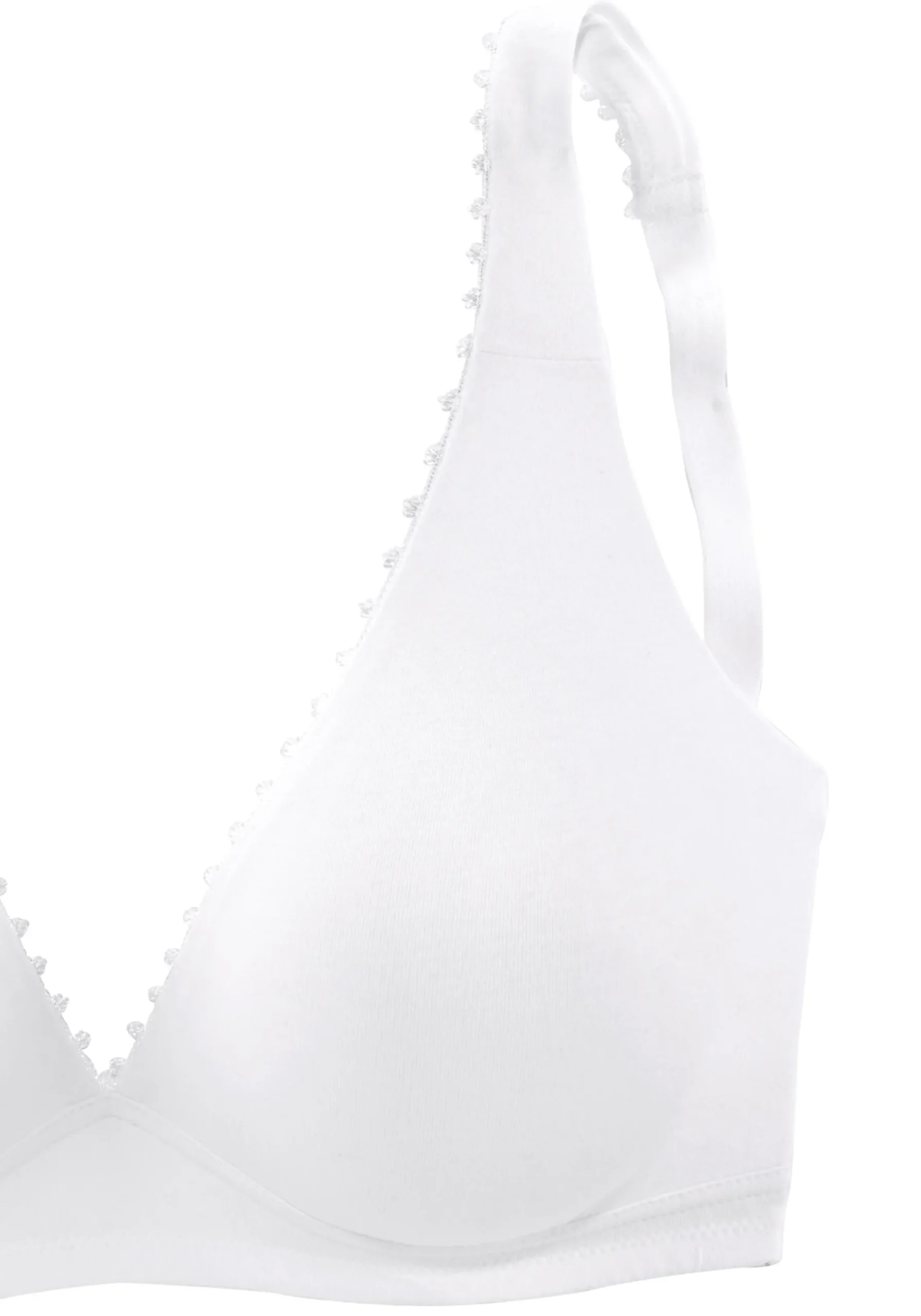 Bhs|petite fleur Bralette-BH weiß+schwarz