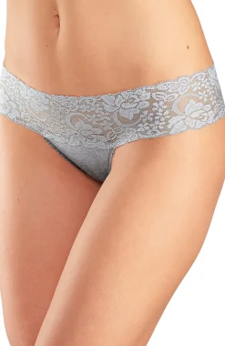 Unterhosen|Vivance Brasilslip weiß,grau-meliert,schwarz