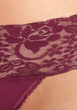 Unterhosen|Vivance Brasilslip petrol,taupe,bordeaux
