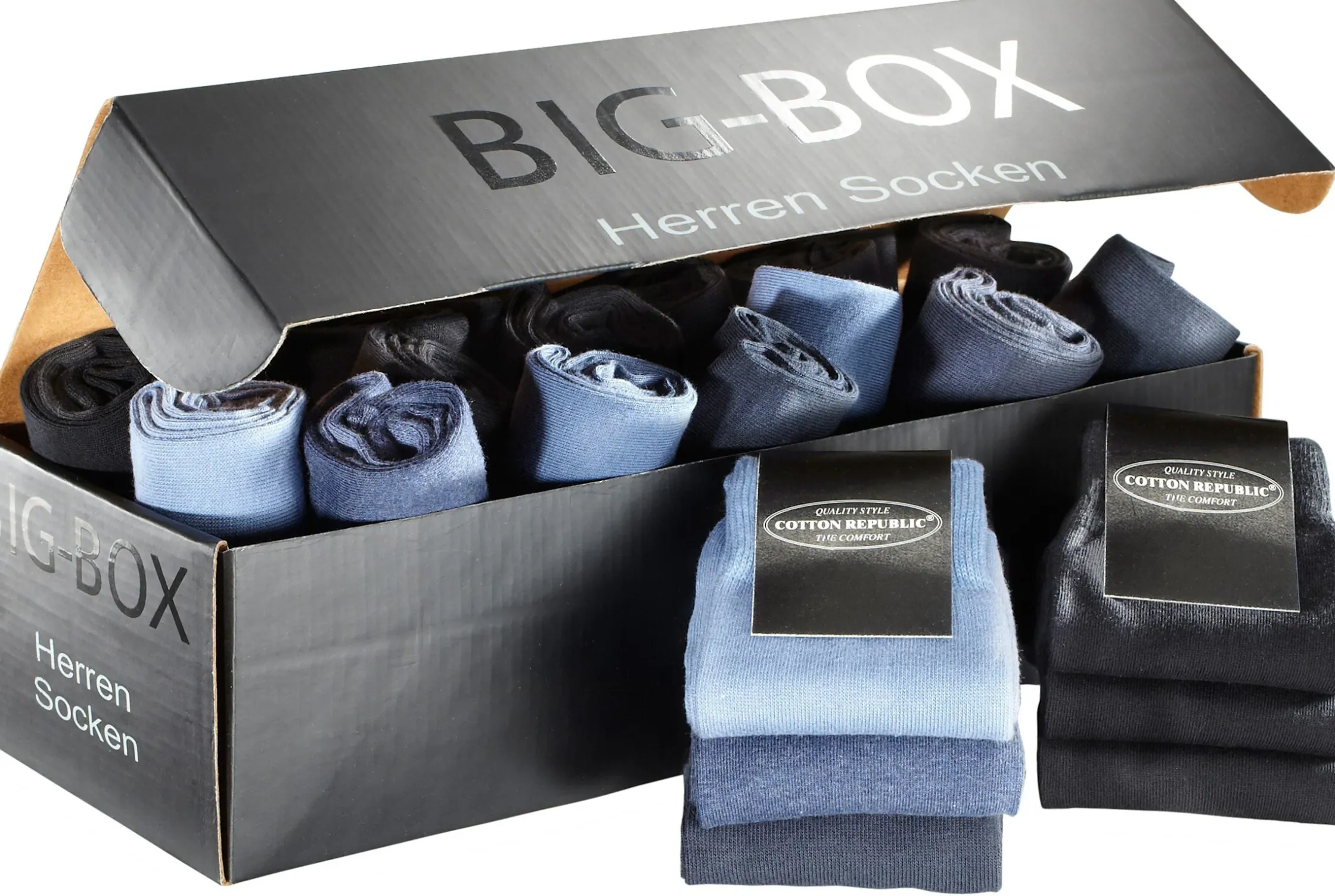Strümpfe & Socken|H.I.S Businesssocken 10xschwarz,10xblau