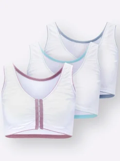 Bhs|wäschepur Bustier 3xweiß