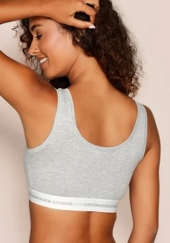 Bhs| Bustier graumeliert,weiß