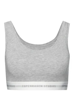 Bhs| Bustier graumeliert,weiß