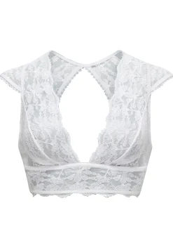 Bodies & Unterhemden|Vivance Bustier weiß