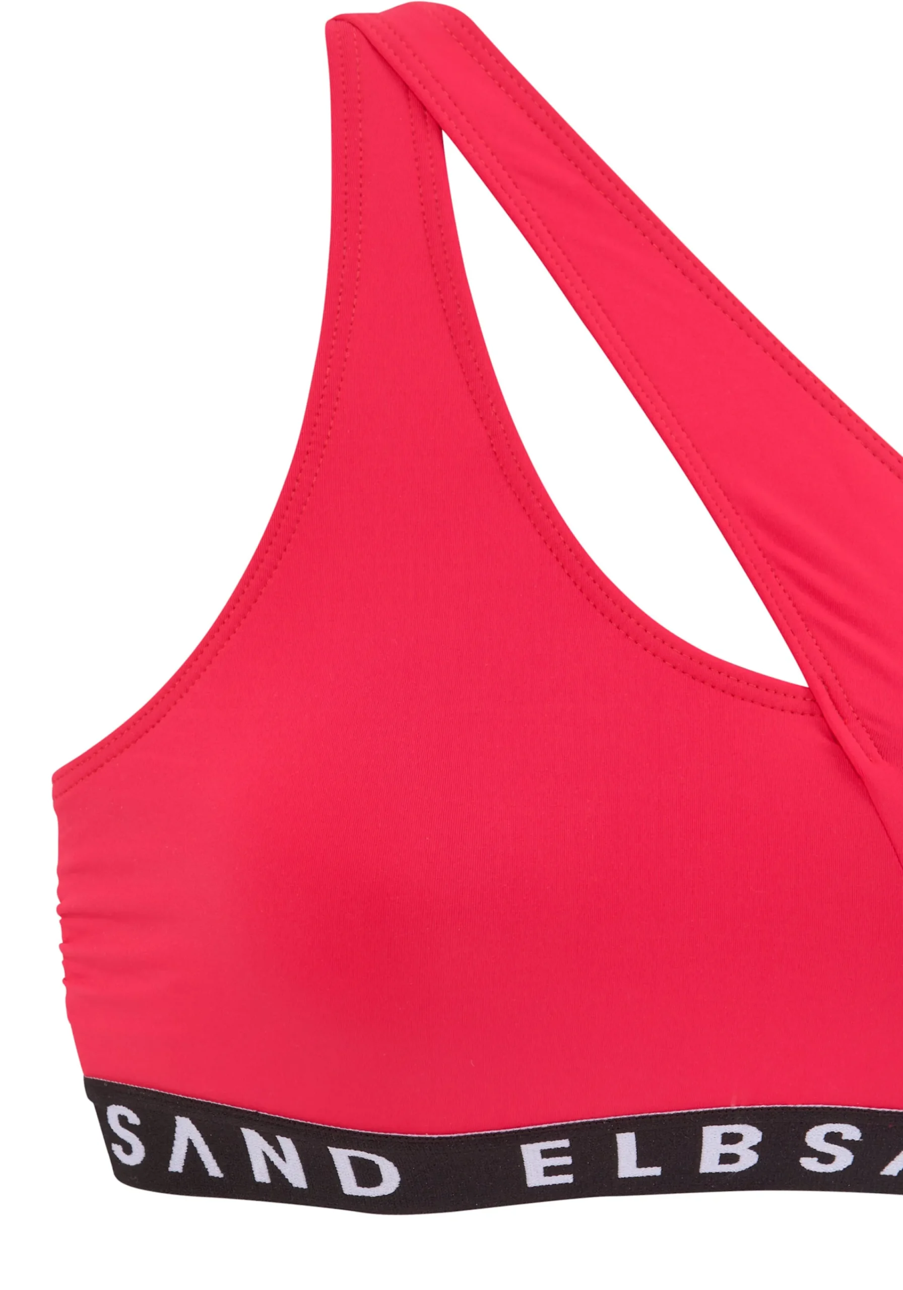 Bikinis|Elbsand Bustier-Bikini rot