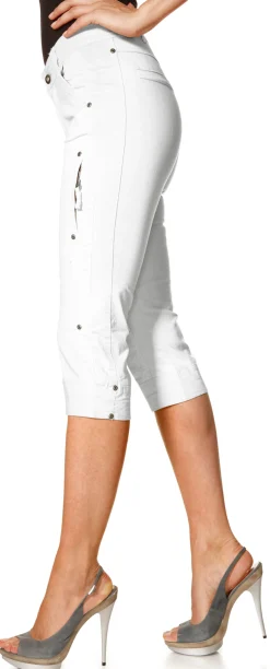 Basics|Hosen|heine Capri-Hose weiß