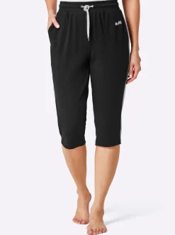 Homewear|Hosen|feel good Capri-Hose schwarz