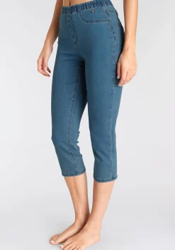 Hosen|Buffalo Caprihose blau