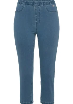 Hosen|Buffalo Caprihose blau