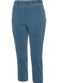 Hosen|Buffalo Caprihose blau