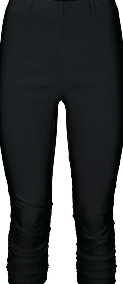 Strandmode|Basics|heine Capri-Hose schwarz