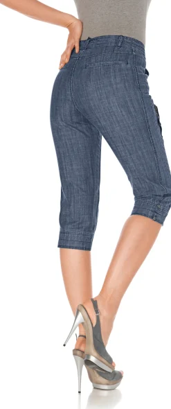 Hosen|heine Capri-Hose bluedenim