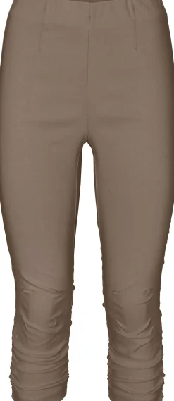 Strandmode|Basics|heine Capri-Hose taupe