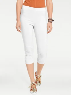 Strandmode|Hosen|heine Capri-Hose weiß