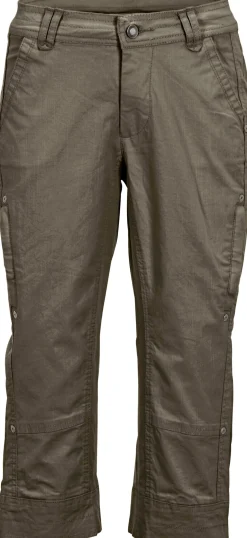 Strandmode|heine Capri-Hose khaki
