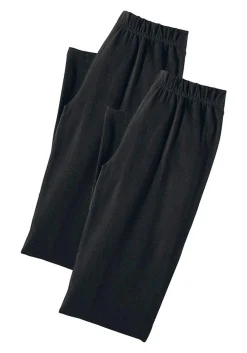 Hosen| Caprihose 2xschwarz