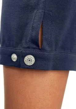 Hosen|H.I.S Caprihose marine