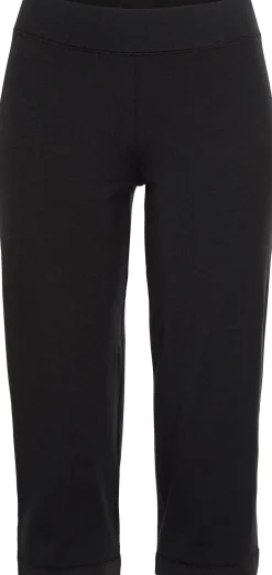 Hosen|H.I.S Caprihose schwarz