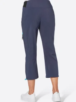 Hosen| Caprihose in wasserabweisender Qualität nachtblau