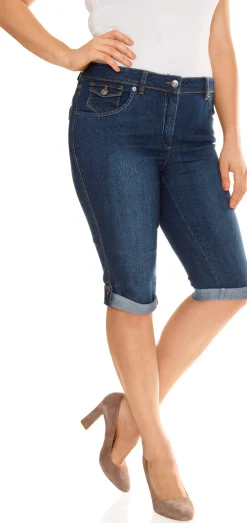 Strandmode|Hosen|heine Capri-Jeans bluestone