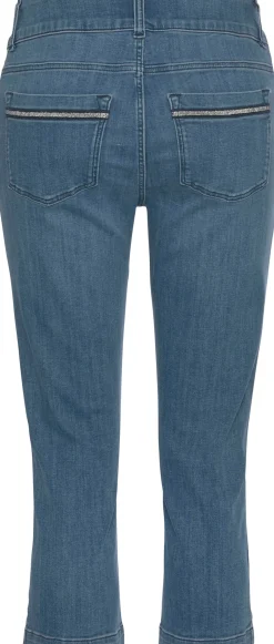 Strandmode|LASCANA Caprijeans blue-washed