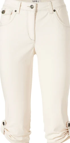 Strandmode|heine Capri-Jeans offwhite