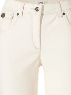 Strandmode|heine Capri-Jeans offwhite