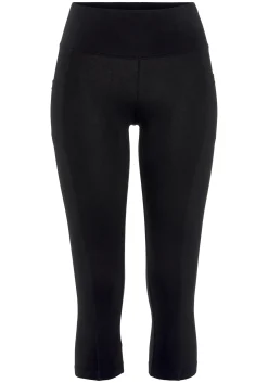 Strandmode|Vivance Caprileggings schwarz