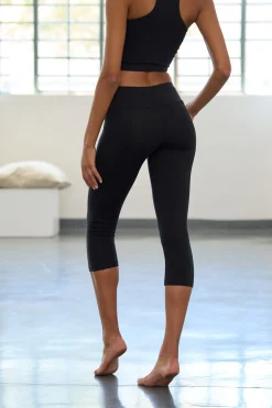 Strandmode|Vivance Caprileggings schwarz
