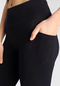 Strandmode|Vivance Caprileggings schwarz