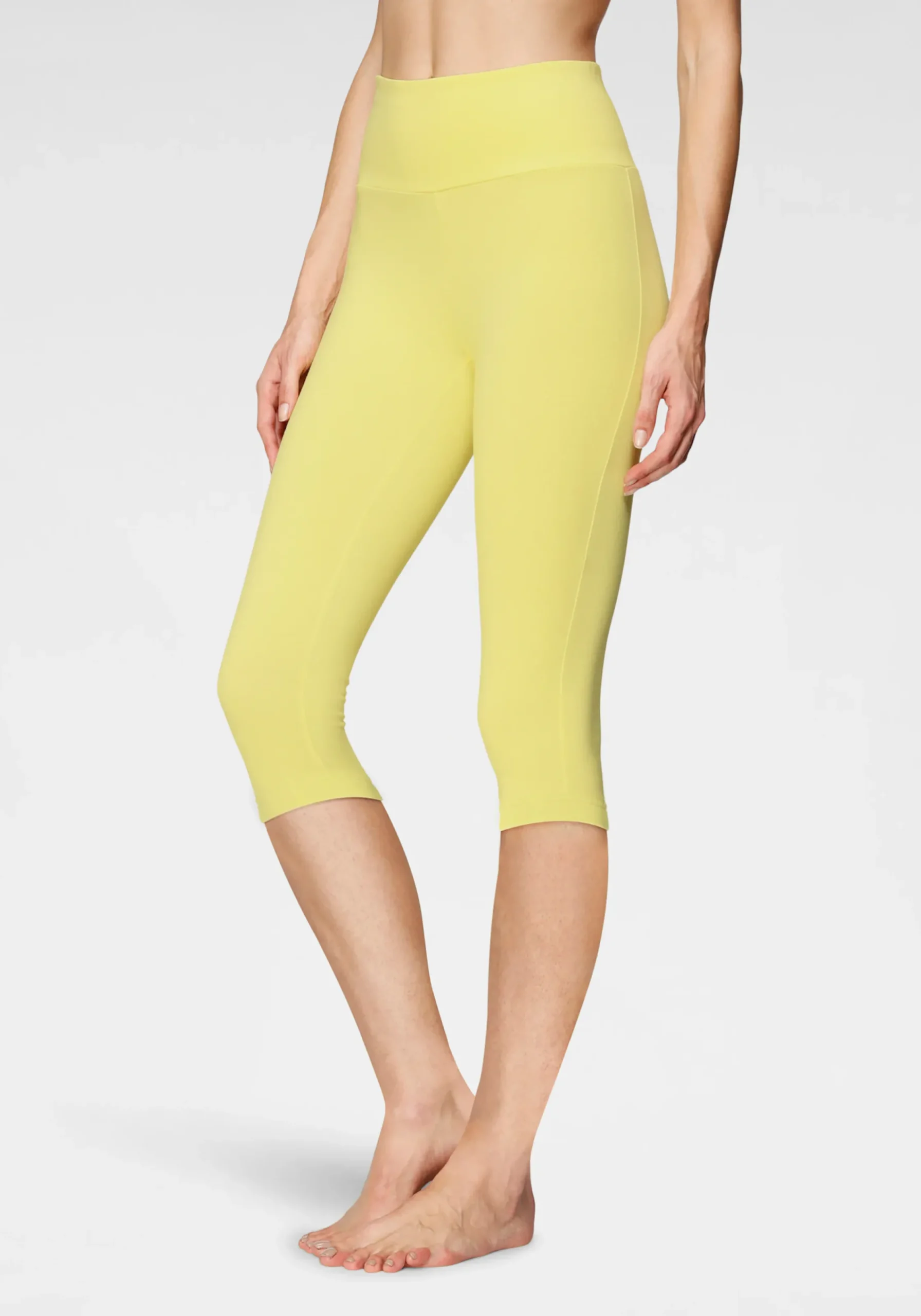 Strandmode|Hosen|LASCANA Caprileggings gelb