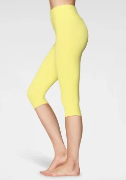 Strandmode|Hosen|LASCANA Caprileggings gelb