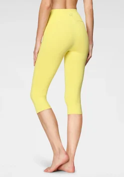 Strandmode|Hosen|LASCANA Caprileggings gelb