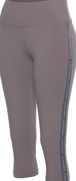 Hosen|LASCANA ACTIVE Caprileggings stone