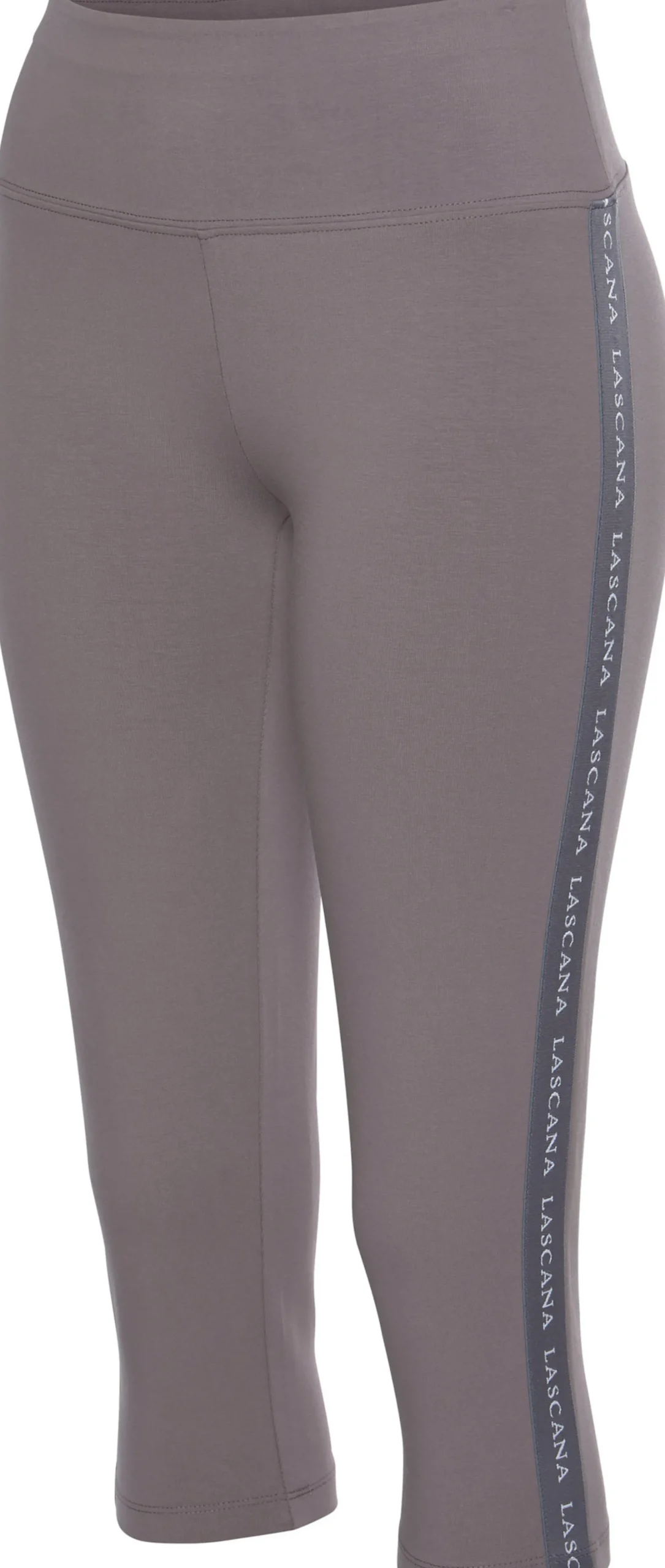 Hosen|LASCANA ACTIVE Caprileggings stone