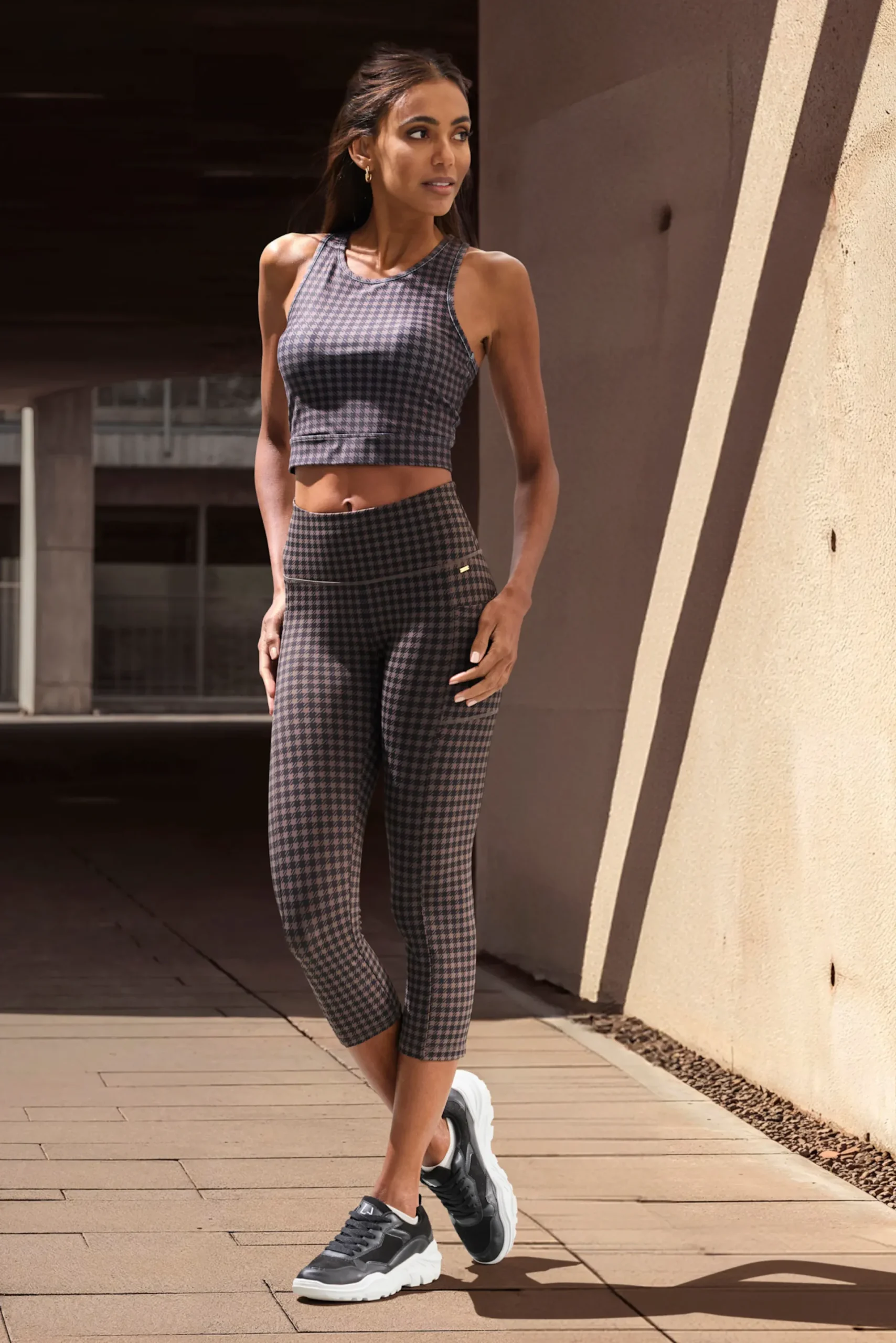 Strandmode|LASCANA Caprileggings braun