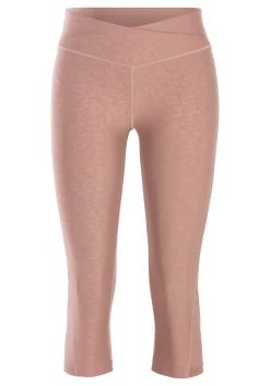 Hosen|LASCANA ACTIVE Caprileggings braun