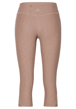 Hosen|LASCANA ACTIVE Caprileggings braun