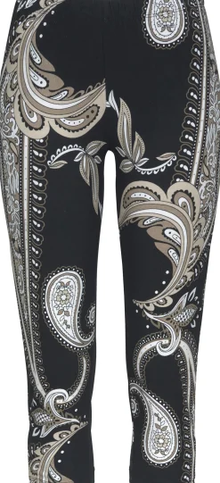 Strandmode|LASCANA Caprileggings schwarz-bedruckt