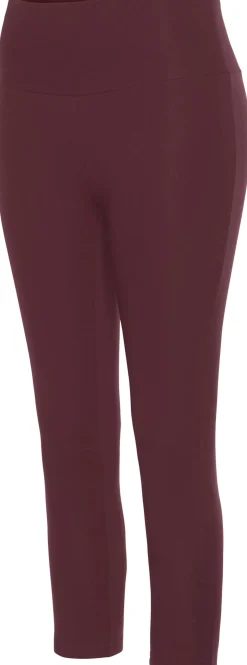 Strandmode|Hosen|LASCANA Caprileggings weinrot