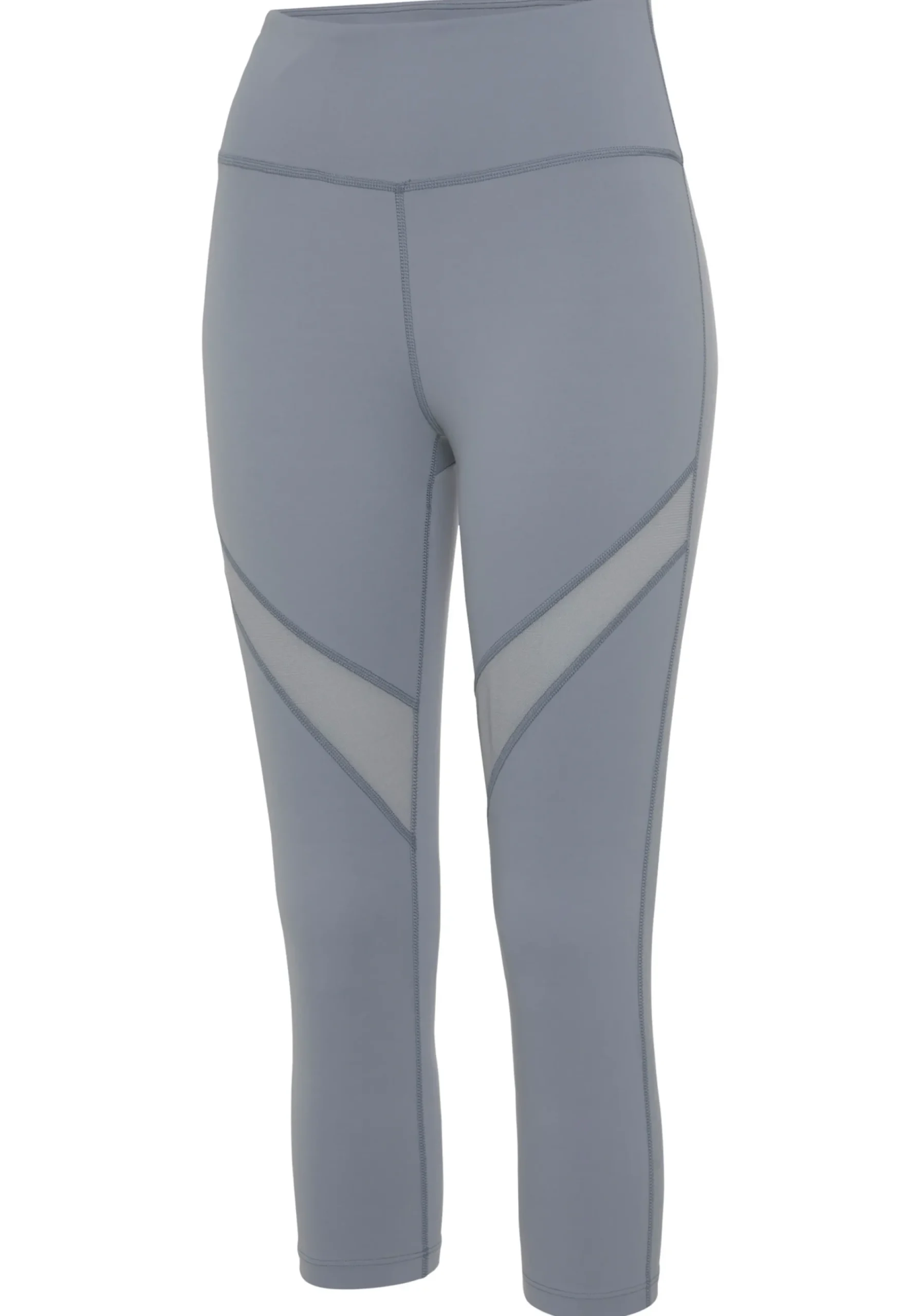 Hosen|LASCANA ACTIVE Caprileggings blaugrau