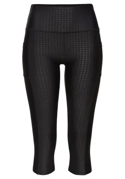 Strandmode|Hosen|LASCANA Caprileggings schwarz