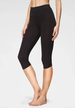 Strandmode|Hosen|LASCANA Caprileggings schwarz