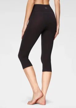 Strandmode|Hosen|LASCANA Caprileggings schwarz