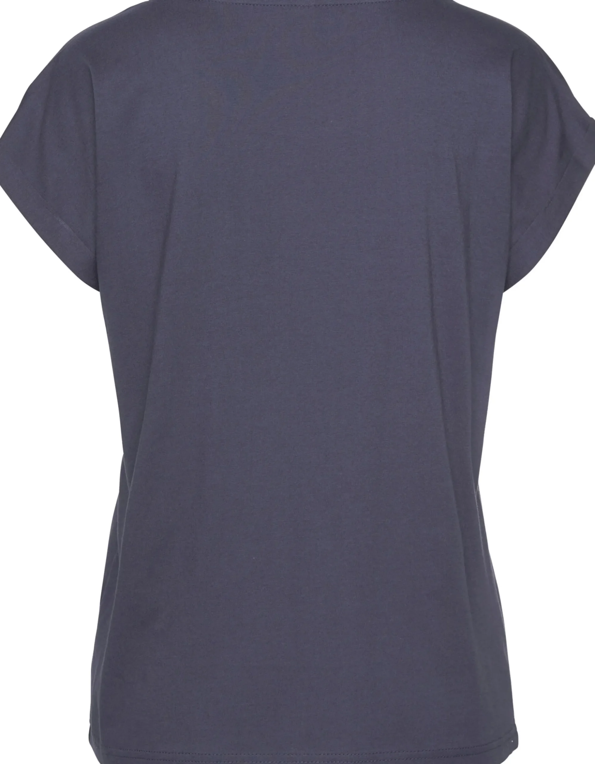 Nachtwäsche|Vivance Dreams Capri-Pyjama dunkelblau-hellrosa-gemustert