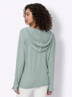 Strickjacken|heine Cardigan kalkmint-meliert