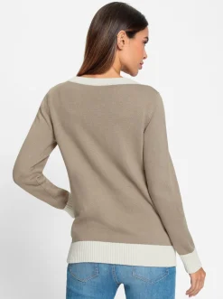 Strickjacken|heine Cardigan sesam-ecru