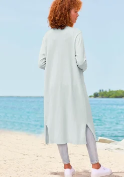 Strickjacken|LASCANA Cardigan hellblau