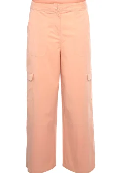 Hosen|Buffalo Cargohose peach