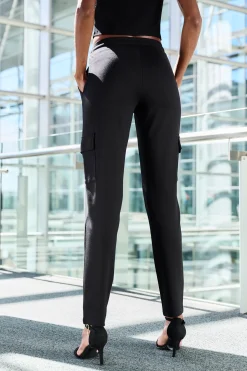 Hosen|LASCANA Cargohose schwarz